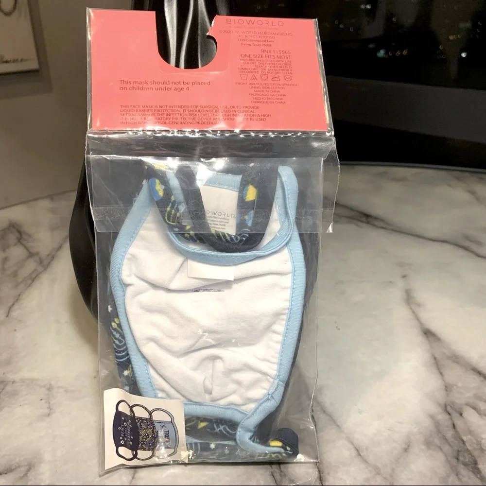 Nolan Originals Jewish-Themed Chanukah Youth Face Masks 3-Pack